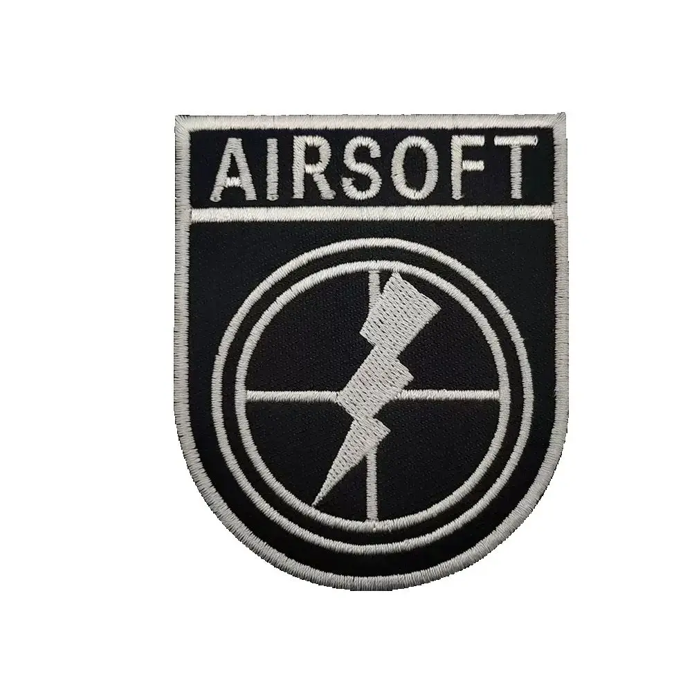 Airsoft Lightning Shield Tactical Game Embroidered Patch, Hook and Loop Morale Badge, for Jacket Backpack
Airsoft Lightning Shield Tactical Game Embroidered Patch, Hook and Loop Morale Badge, for Jacket Backpack