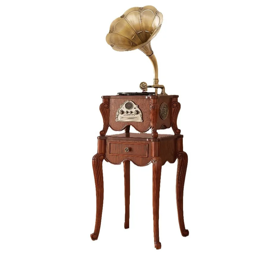 Phonograph living room home audio vinyl record player record player high fidelity bluetooth connection
Phonograph living room home audio vinyl record player record player high fidelity bluetooth connection