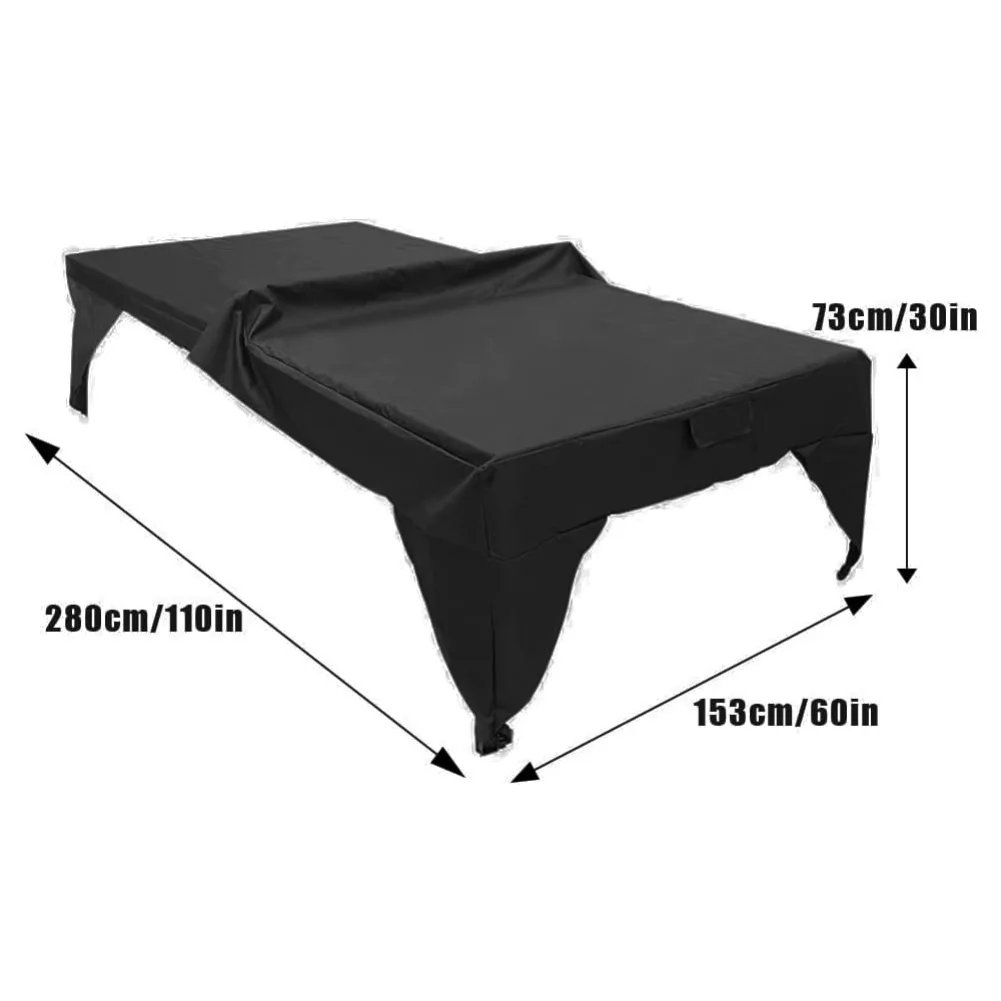 Black Table Tennis Cover Easy Clean Table Cover Table Tennis Cover Waterproof Protector Non-foldable Compatible
Black Table Tennis Cover Easy Clean Table Cover Table Tennis Cover Waterproof Protector Non-foldable Compatible