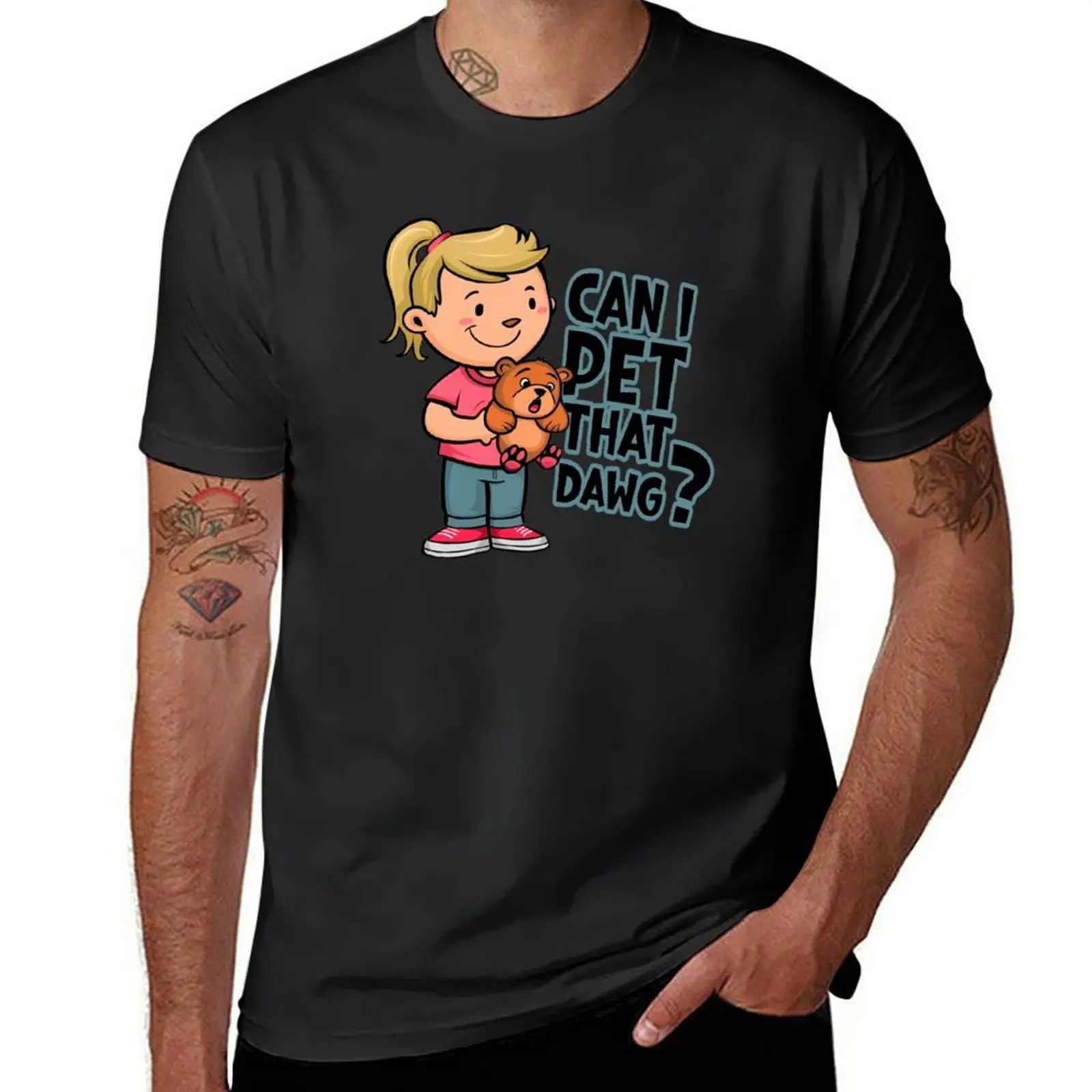 Can I Pet that Dawg T-Shirt summer top Short sleeve tee Aesthetic clothing Men's t shirts
Can I Pet that Dawg T-Shirt summer top Short sleeve tee Aesthetic clothing Men's t shirts