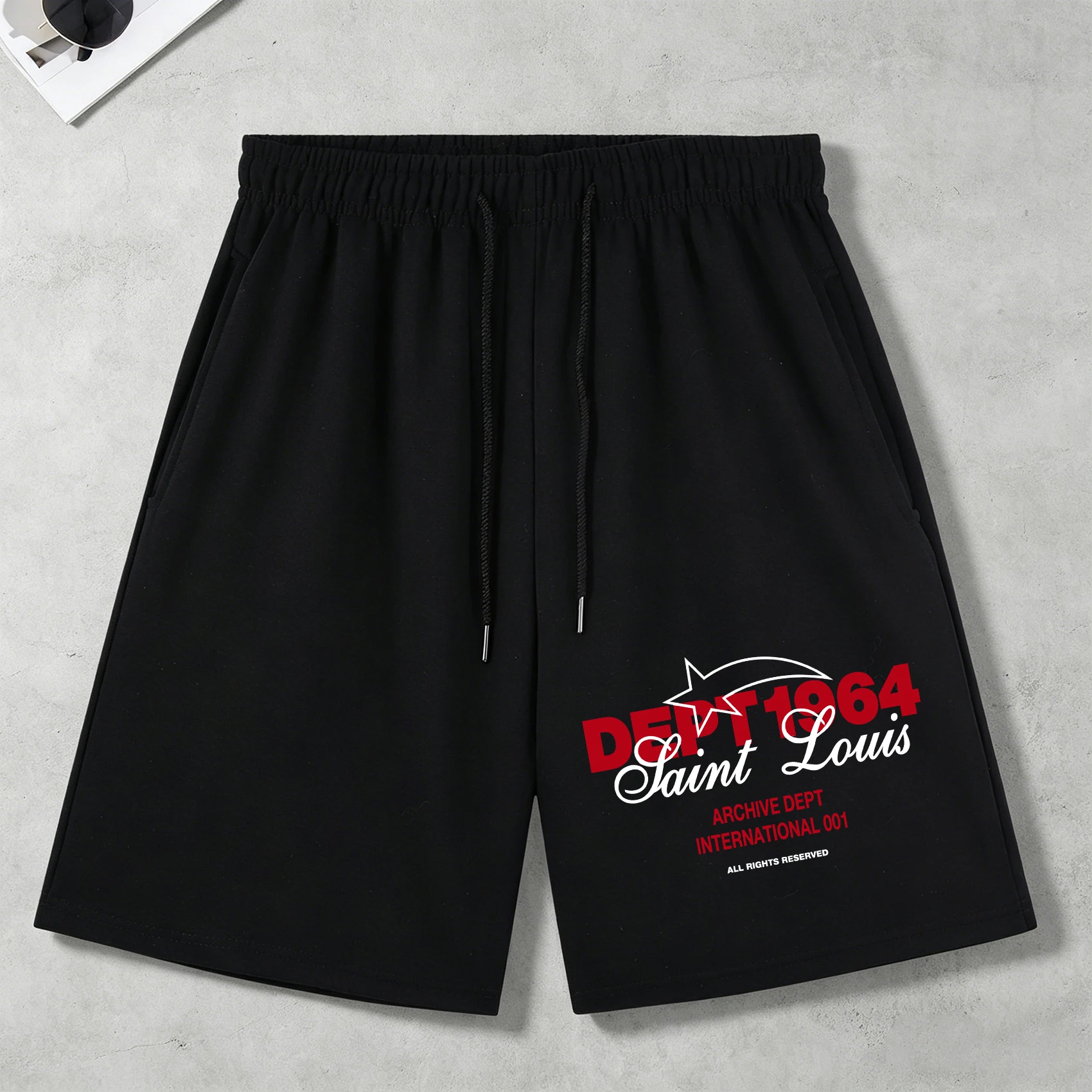 Archive Dept International 001 Retro Male Pants Summer Soft Shorts Loose Sportswears Unisex Fashion Drawstring Wide-Leg Pant
Archive Dept International 001 Retro Male Pants Summer Soft Shorts Loose Sportswears Unisex Fashion Drawstring Wide-Leg Pant