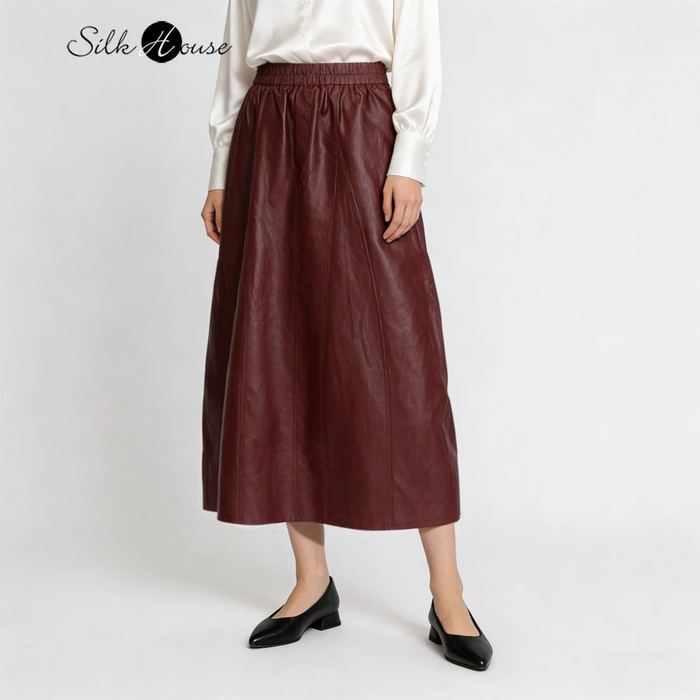 2026 Women's Fashion Spring Clothing 100% Natural Mulberry Silk Red Cloud Yarn Elastic Waist Breathable Loose Half Skirt
2026 Women's Fashion Spring Clothing 100% Natural Mulberry Silk Red Cloud Yarn Elastic Waist Breathable Loose Half Skirt