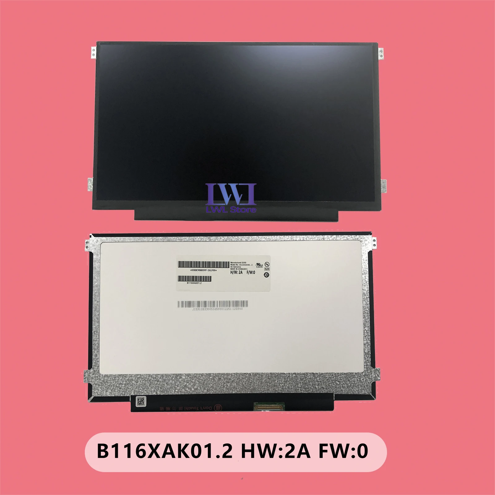 LWL NEW Replacement for Dell Chromebook 11 3100 11.6" LCD LED Screen Touch HD 1366x768 40 Pin B116XAK01.2 LHD Matte LED Display
LWL NEW Replacement for Dell Chromebook 11 3100 11.6" LCD LED Screen Touch HD 1366x768 40 Pin B116XAK01.2 LHD Matte LED Display