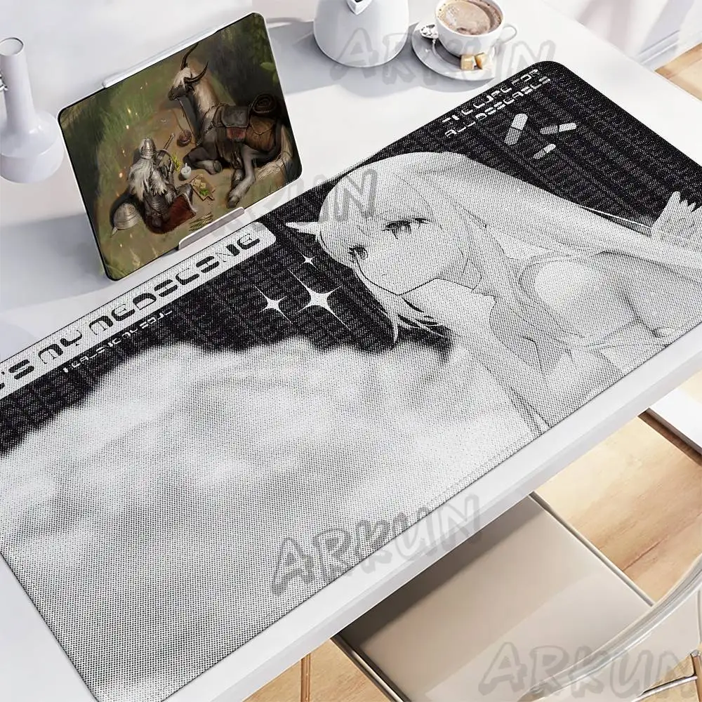 Anime Girl Mouse Pad Black White Angel Desk Mat Japanese Manga Gaming Mousepad Y2K Aesthetic Keyboard Pad Gaming Table PC Decor
Anime Girl Mouse Pad Black White Angel Desk Mat Japanese Manga Gaming Mousepad Y2K Aesthetic Keyboard Pad Gaming Table PC Decor