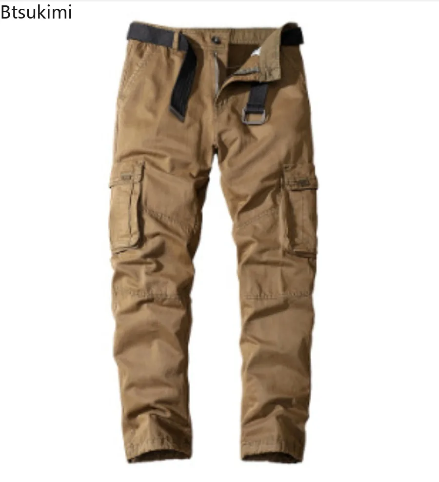 2025 Men's Solid Cargo Pants Multi-pockets Casual Trousers Outdoor Sport Hiking Camping Sweatpants Men Joggers Pants Streetwear
2025 Men's Solid Cargo Pants Multi-pockets Casual Trousers Outdoor Sport Hiking Camping Sweatpants Men Joggers Pants Streetwear