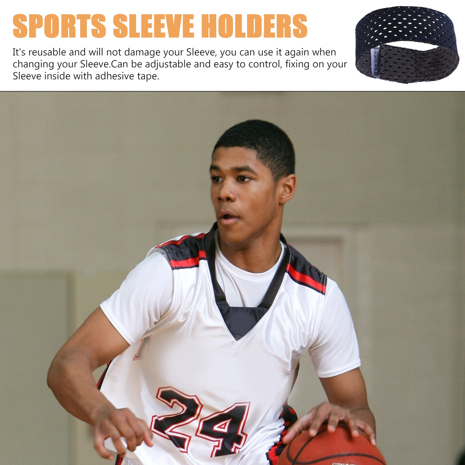 6Pcs Sleeve Straps Adjustable Anti-Slip Cuff Bands for Sports Shirts Elastic Reusable Fixing Ties Softball Soccer Football
6Pcs Sleeve Straps Adjustable Anti-Slip Cuff Bands for Sports Shirts Elastic Reusable Fixing Ties Softball Soccer Football