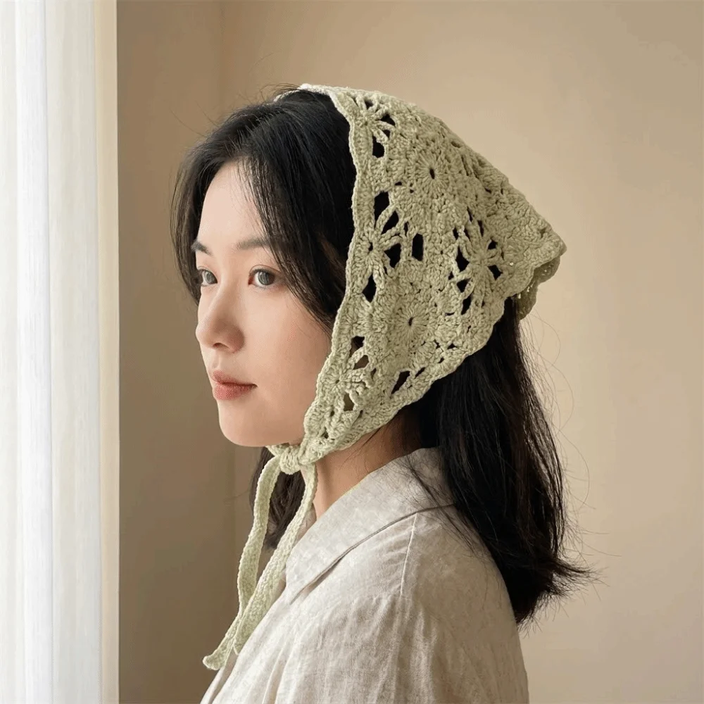 Cute French Knitted Headband Pastoral Style Floral Triangle Turban Handmade Bohemian Women Hair Scarf Children
Cute French Knitted Headband Pastoral Style Floral Triangle Turban Handmade Bohemian Women Hair Scarf Children
