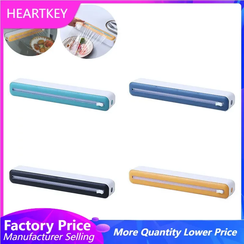 Film Dispenser Cutter Plastic Wrap Dispenser Cling Kitchen Food Wrap Dispenser Cutter Household Cling Film Cutter Kitchen Tool
Film Dispenser Cutter Plastic Wrap Dispenser Cling Kitchen Food Wrap Dispenser Cutter Household Cling Film Cutter Kitchen Tool