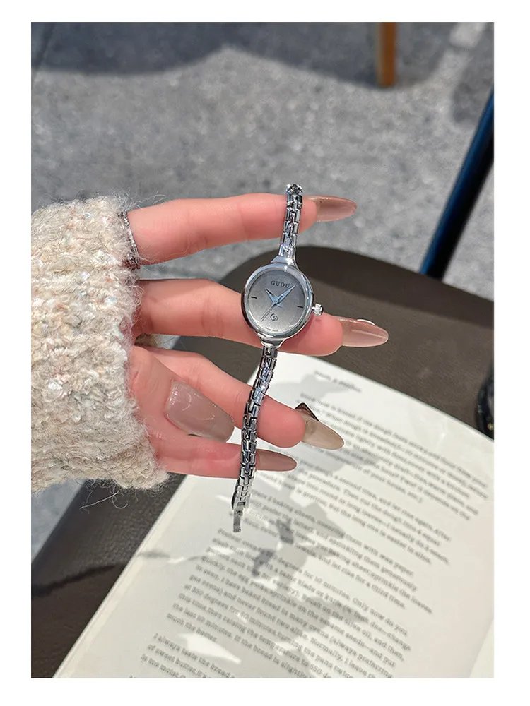 A sophisticated and elegant women's watch with a small dial and minimalist steel strap a new style for 2025Elegant women's watch
A sophisticated and elegant women's watch with a small dial and minimalist steel strap a new style for 2025Elegant women's watch