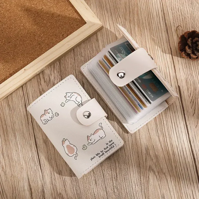 ID Cards Holders Wallet Cartoon Cat Bank Credit Card Cover Business Card Holder Coin Pouch Wallets Bag Organizer 지갑 Porte Carte
ID Cards Holders Wallet Cartoon Cat Bank Credit Card Cover Business Card Holder Coin Pouch Wallets Bag Organizer 지갑 Porte Carte
