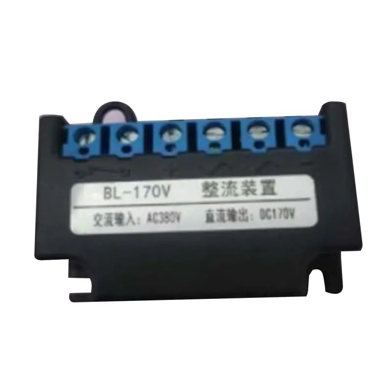 BL-170 6-Terminal Half-Wave Rectifier DC170V Motor Brake Brake Rectifier Device
BL-170 6-Terminal Half-Wave Rectifier DC170V Motor Brake Brake Rectifier Device