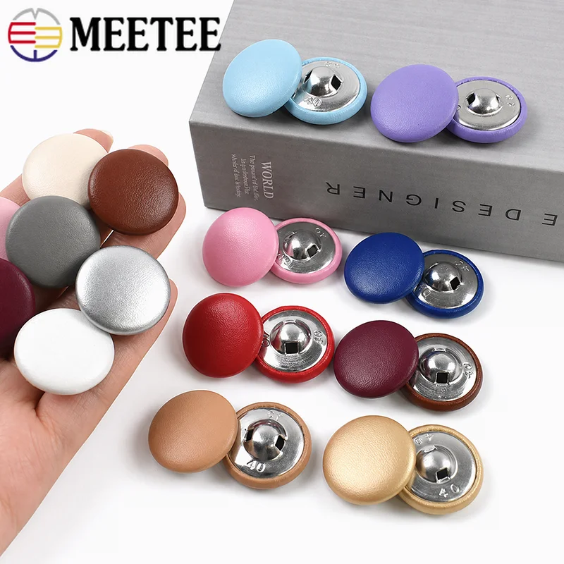 50Pcs 11-28mm Colored Round Shank Buttons Clothes Leather Covered Button Jacket Coat Decorative Buckle DIY Sewing Accessories
50Pcs 11-28mm Colored Round Shank Buttons Clothes Leather Covered Button Jacket Coat Decorative Buckle DIY Sewing Accessories
