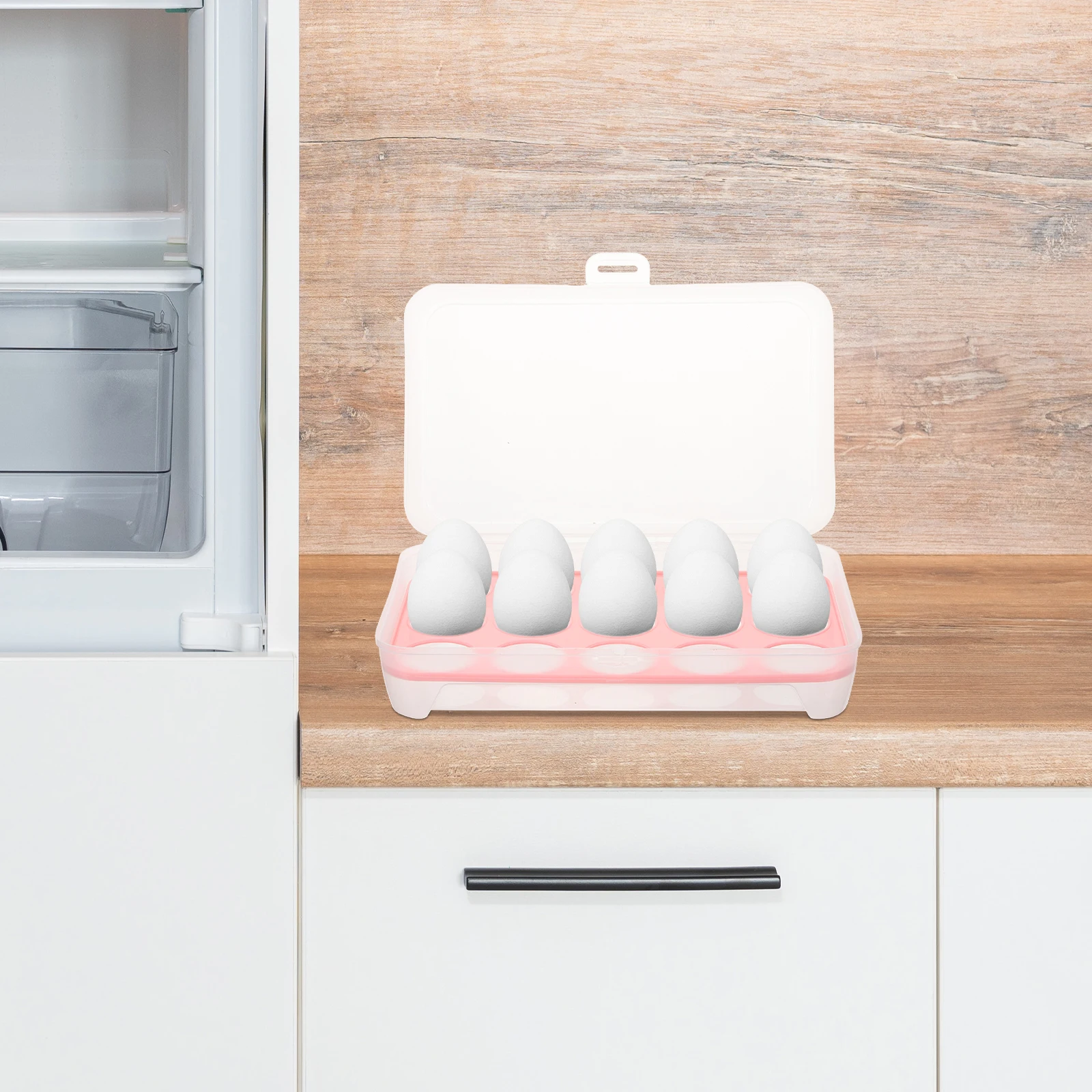 2pcs 10 Grid Plastic Egg Tray Practical Eggs Storage Rack Convenient Eggs Storage Container for Home Kitchen (Red)
2pcs 10 Grid Plastic Egg Tray Practical Eggs Storage Rack Convenient Eggs Storage Container for Home Kitchen (Red)