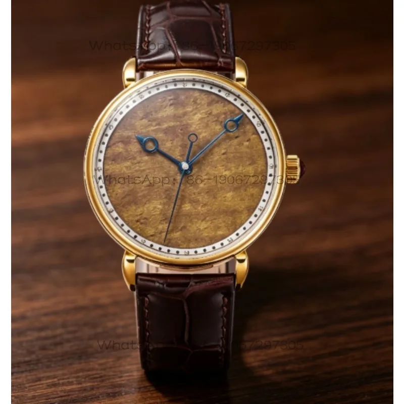 Da Qin Wang Jian HUASUO Gold-Thread Nanmu Series Men's Simple Domestic Men's Watch
Da Qin Wang Jian HUASUO Gold-Thread Nanmu Series Men's Simple Domestic Men's Watch