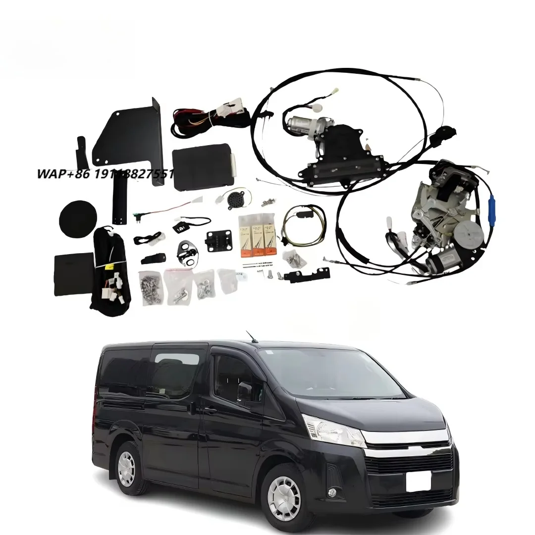 Van Bus Electric Middle Car Door for Granvia Majesty Automatic Power Sliding Door Drive System Kits for HiAce H300
Van Bus Electric Middle Car Door for Granvia Majesty Automatic Power Sliding Door Drive System Kits for HiAce H300