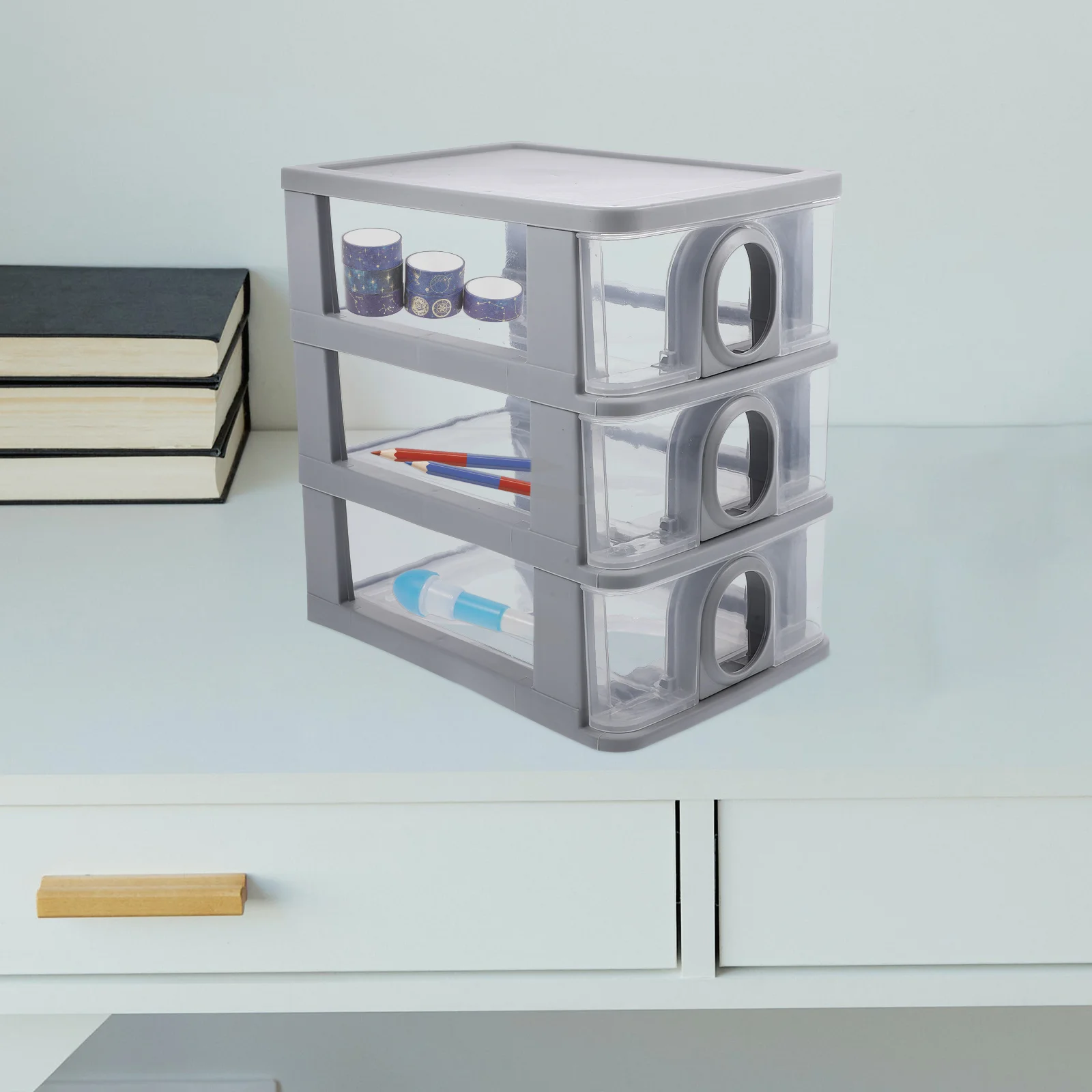 Desktop Drawer Type Box Makeup Organizer Plastic Storage Drawers Desktop Sundries Holder Display Case
Desktop Drawer Type Box Makeup Organizer Plastic Storage Drawers Desktop Sundries Holder Display Case