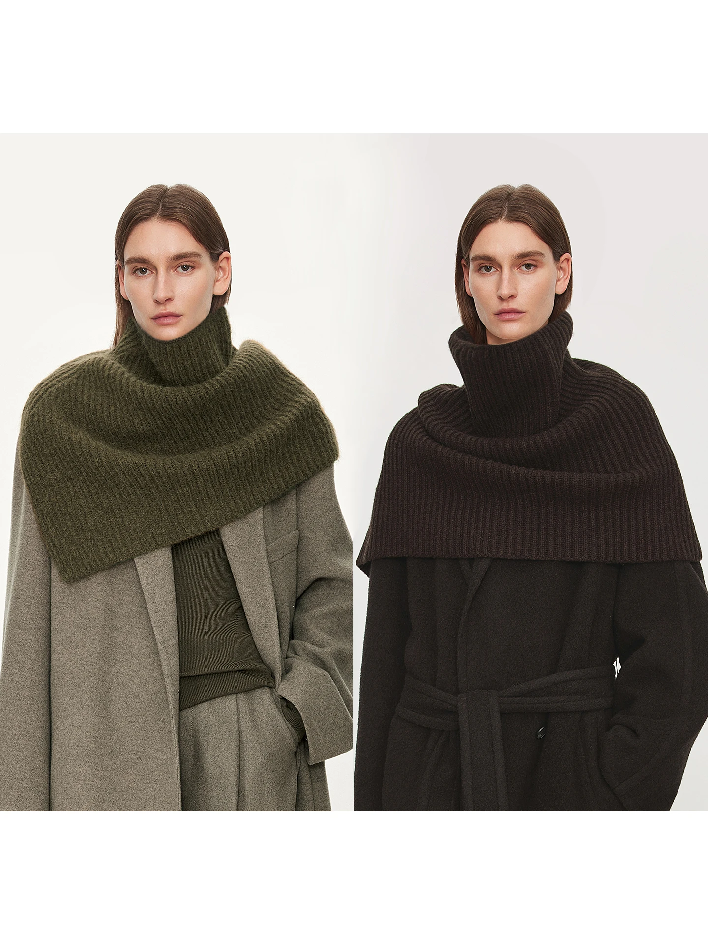 CHICJOC Alpaca Wool Blend Thick Needle Knitted Shawl Scarf Versatile Style Warm Casual Loose Fit Soft V-Neck Winter Women's F...
CHICJOC Alpaca Wool Blend Thick Needle Knitted Shawl Scarf Versatile Style Warm Casual Loose Fit Soft V-Neck Winter Women's F...