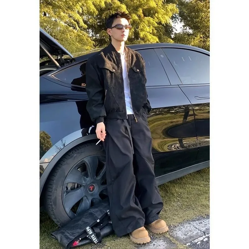 Коричневая рабочая одежда Jaet, мужская весенне-осенняя бейсбольная одежда с талией, пальто Harrington в американском стиле ретро, теплое полиэфирное волокно
Коричневая рабочая одежда Jaet, мужская весенне-осенняя бейсбольная одежда с талией, пальто Harrington в американском стиле ретро, теплое полиэфирное волокно