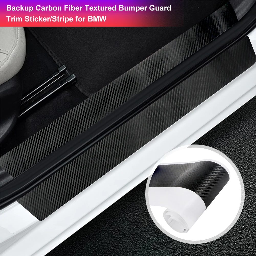 New Auto Trunk Load Edge Protector Guard Decal For BMW Car Rear Bumper Decor Accessories 90cm Carbon Fiber Protection Stickers
New Auto Trunk Load Edge Protector Guard Decal For BMW Car Rear Bumper Decor Accessories 90cm Carbon Fiber Protection Stickers
