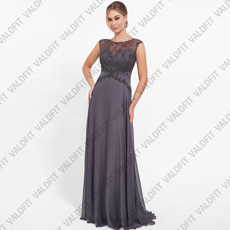 Customized Long Sheath Chiffon Grey Mother of the Bride Dresses 2025 Wedding Guest Dress Robes Invitee Mariage
Customized Long Sheath Chiffon Grey Mother of the Bride Dresses 2025 Wedding Guest Dress Robes Invitee Mariage