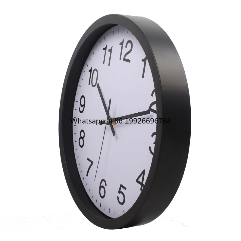Modern Plastic Customized Simple Quartz Clock Accurate Plastic Frame Wall Clock factory
Modern Plastic Customized Simple Quartz Clock Accurate Plastic Frame Wall Clock factory
