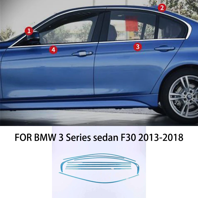 Автомобильные аксессуары подходят для BMW 3 серии седан F30 2013-2018, хромированная полоса для литья окон из нержавеющей стали, накладка на порог, боковая крышка
Автомобильные аксессуары подходят для BMW 3 серии седан F30 2013-2018, хромированная полоса для литья окон из нержавеющей стали, накладка на порог, боковая крышка