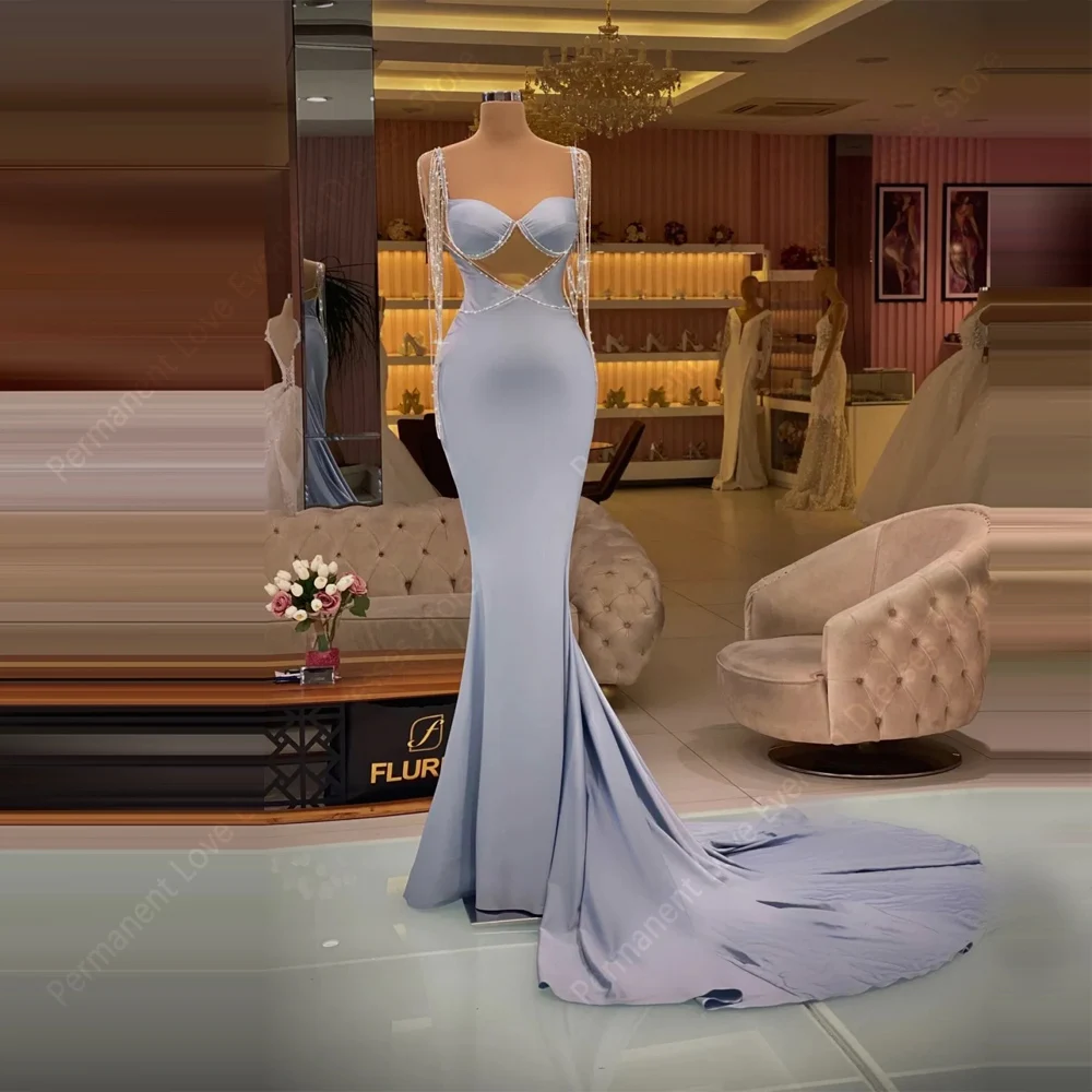 Sexy Women Evening Dresses Sweetheart Collar Mermaid Prom Gowns Mopping Length Customized Cocktail Party Vestidos De Noches 2025
Sexy Women Evening Dresses Sweetheart Collar Mermaid Prom Gowns Mopping Length Customized Cocktail Party Vestidos De Noches 2025