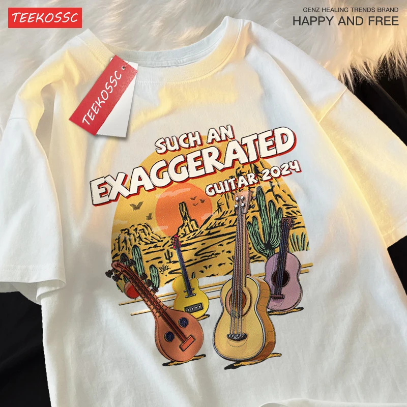 Such An Exaggerated Guitar 2024 Men Women T Shirt Breathable T-Shirt Hip Hop Cotton Clothes Summer Street T-Shirt Soft Tees
Such An Exaggerated Guitar 2024 Men Women T Shirt Breathable T-Shirt Hip Hop Cotton Clothes Summer Street T-Shirt Soft Tees