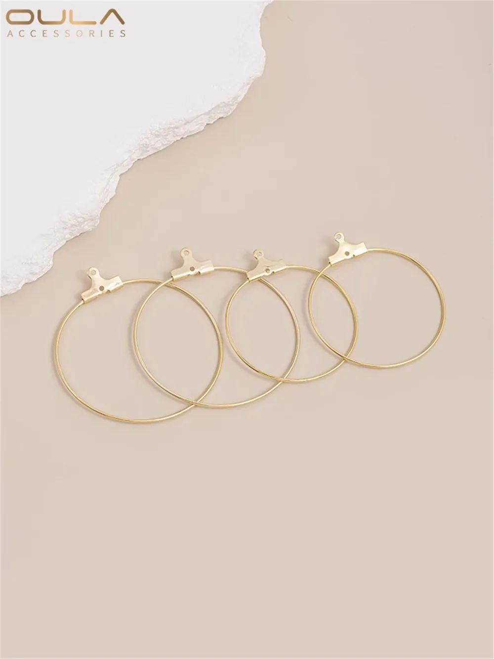 Color Preservation 14k Light Gold Round Shape Circle Smooth Earring Diy Hand-designed Earrings Accessories Materials
Color Preservation 14k Light Gold Round Shape Circle Smooth Earring Diy Hand-designed Earrings Accessories Materials