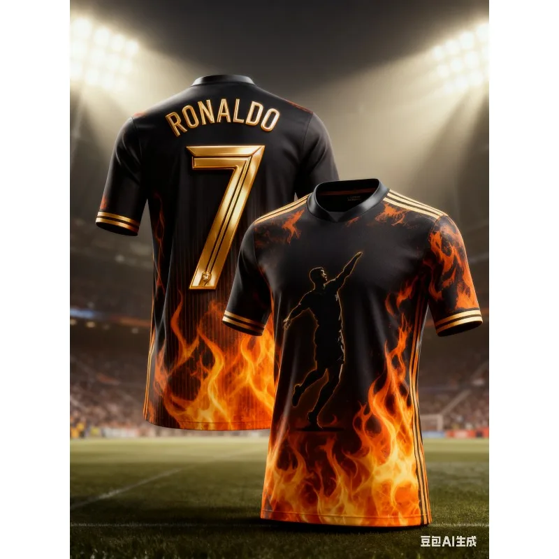 2026 New Ronaldo Fan Sports Series Football T-shirt Short Sleeved Quick Drying Breathable Men's and Women's Short Sleeved Jersey
2026 New Ronaldo Fan Sports Series Football T-shirt Short Sleeved Quick Drying Breathable Men's and Women's Short Sleeved Jersey