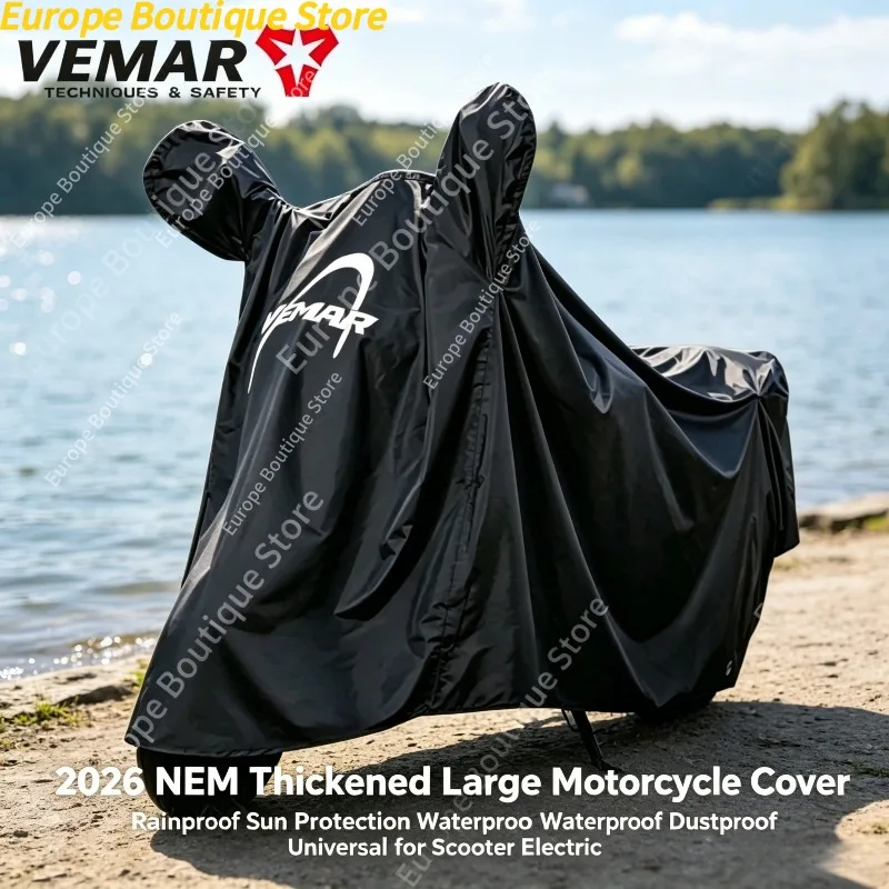 Thickened Large Waterproof Motorcycle Cover Rainproof Sun Protection Dustproof Universal For Scooter Electric Bike
Thickened Large Waterproof Motorcycle Cover Rainproof Sun Protection Dustproof Universal For Scooter Electric Bike