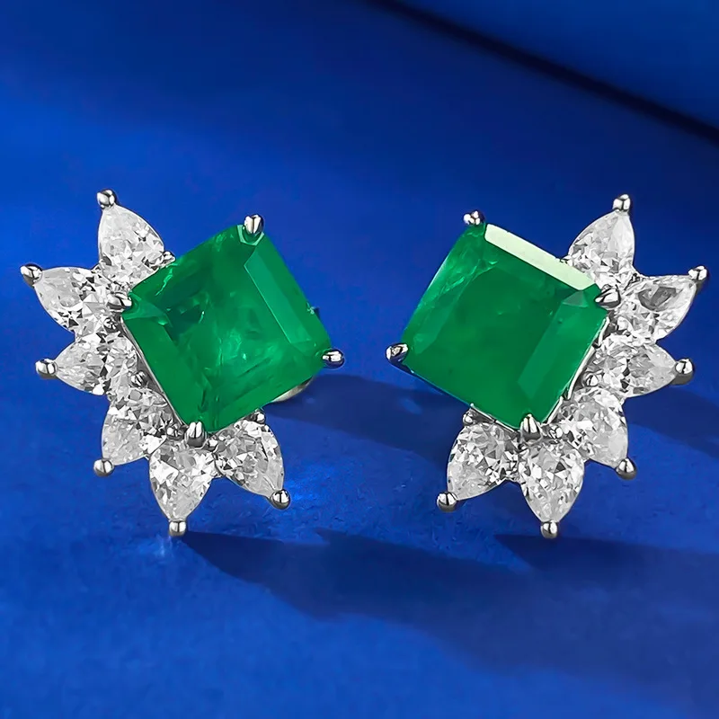 Europe and America's new S925 silver 8 * 8mm imitation Emerald cutting versatile daily
Europe and America's new S925 silver 8 * 8mm imitation Emerald cutting versatile daily
