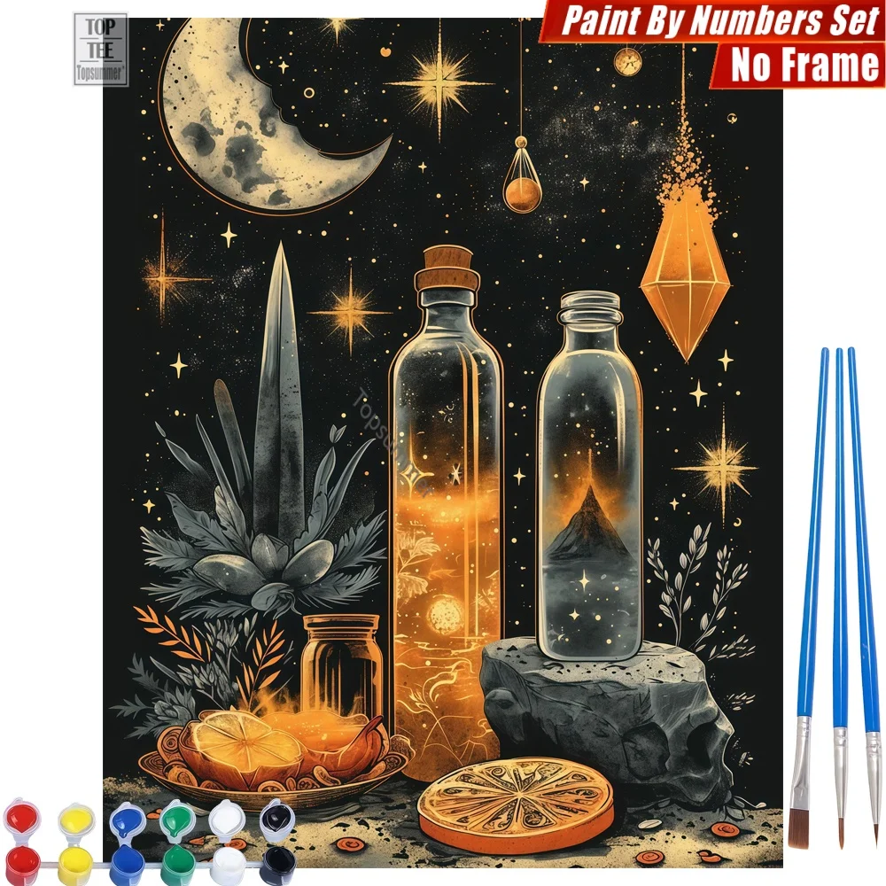 Night crescent moon Paints By Numbers Kit - Universe bottles mysterious Room Decor Thanksgiving Day Gift For Dad
Night crescent moon Paints By Numbers Kit - Universe bottles mysterious Room Decor Thanksgiving Day Gift For Dad