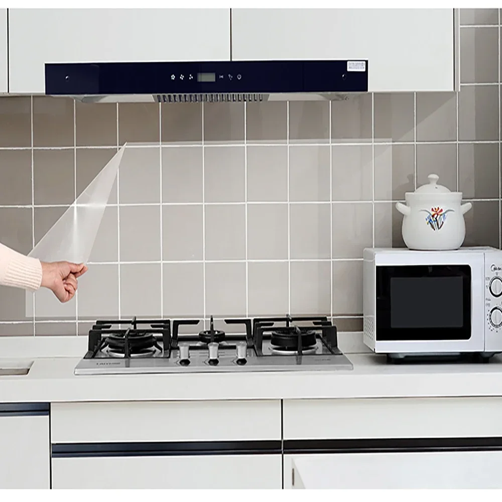 Kitchen Oil-proof Wall Stickers Heat-resistant Wallpaper Transparent PVC Waterproof Self-adhesive Film Tile Oil-proof Stickers
Kitchen Oil-proof Wall Stickers Heat-resistant Wallpaper Transparent PVC Waterproof Self-adhesive Film Tile Oil-proof Stickers