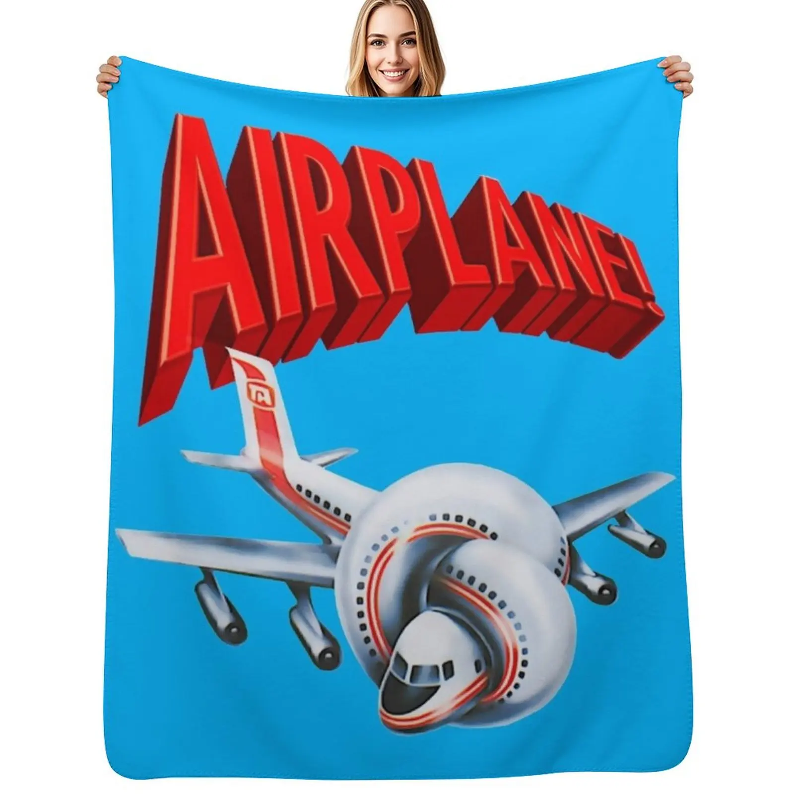 Airplane! Movie Throw Blanket Travel Size Cozy Blanket for Plane Train
Airplane! Movie Throw Blanket Travel Size Cozy Blanket for Plane Train