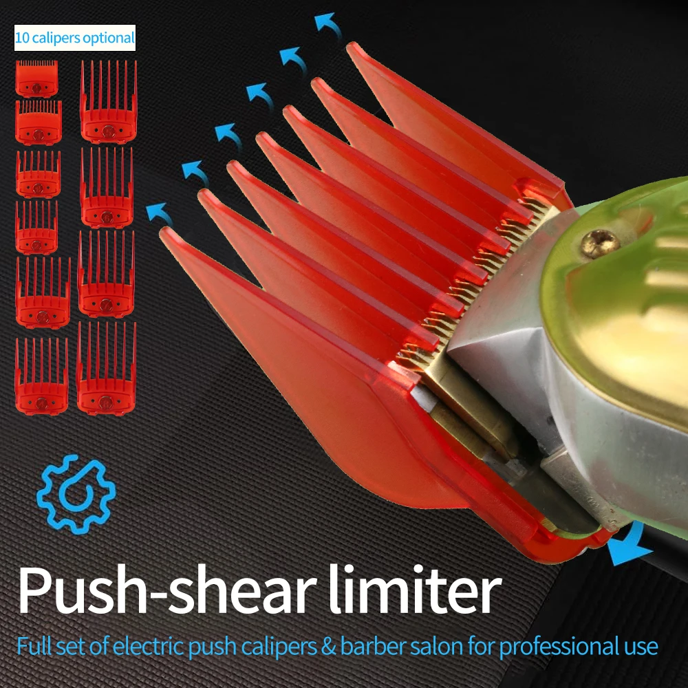 Gute Unisex Limit Comb: Waterproof 3-Color PC+Magnetic Design for Wet/Dry Hair Trimming, Salon/Home Use
Gute Unisex Limit Comb: Waterproof 3-Color PC+Magnetic Design for Wet/Dry Hair Trimming, Salon/Home Use