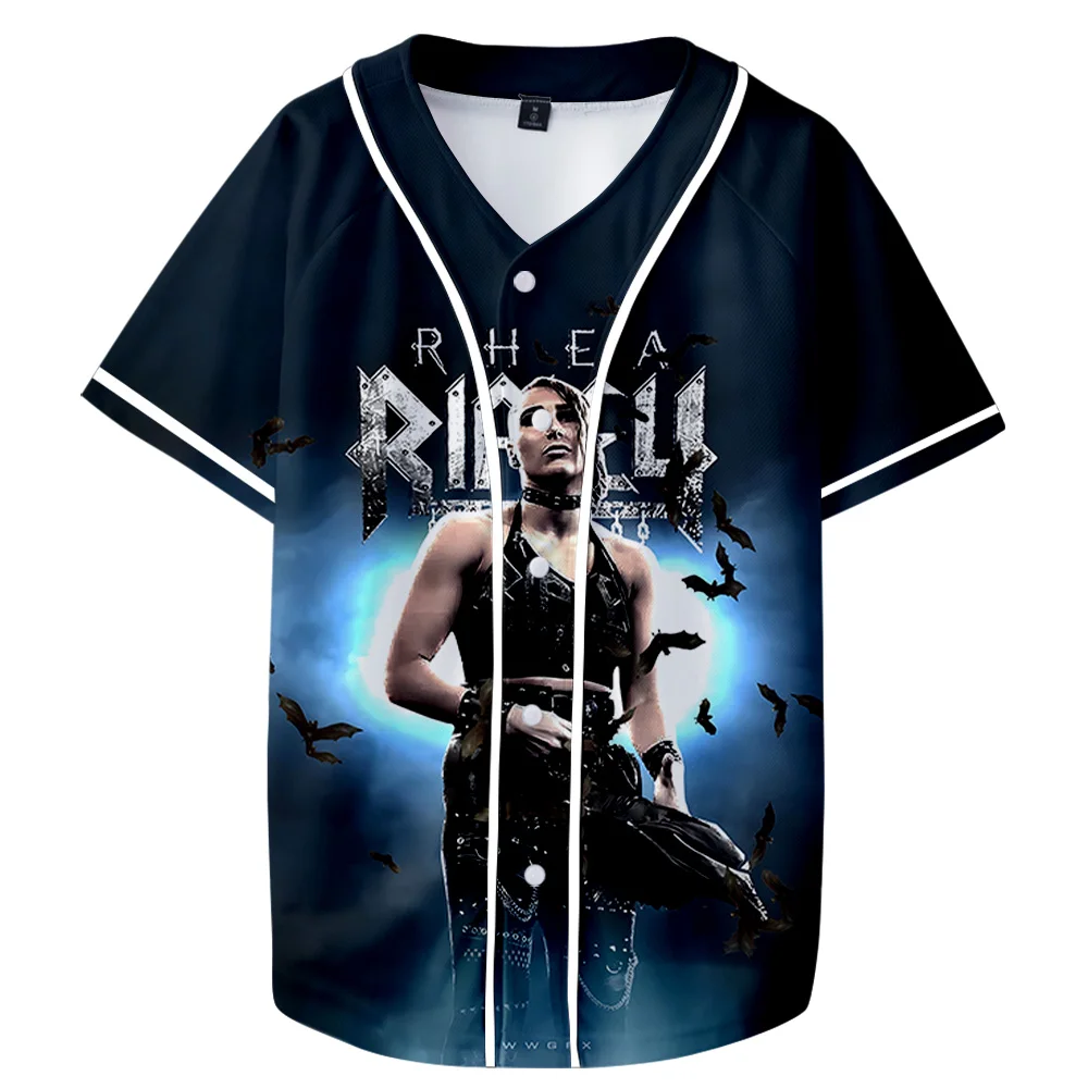 Rhea Ripley Merch Baseball Jacket Tee Summer Women Men Fashion Short Sleeve T-Shirts
Rhea Ripley Merch Baseball Jacket Tee Summer Women Men Fashion Short Sleeve T-Shirts