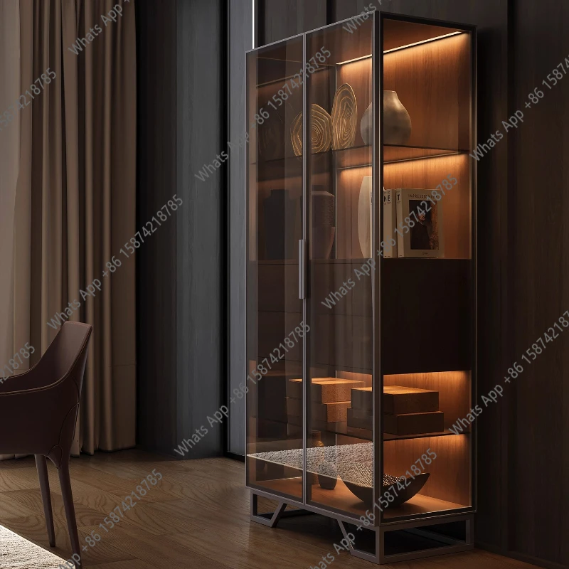 Z Modern luxury carbon steel plus tempered glass display cabinet living room cabinets Storage locker cabinet Armoire furniture
Z Modern luxury carbon steel plus tempered glass display cabinet living room cabinets Storage locker cabinet Armoire furniture