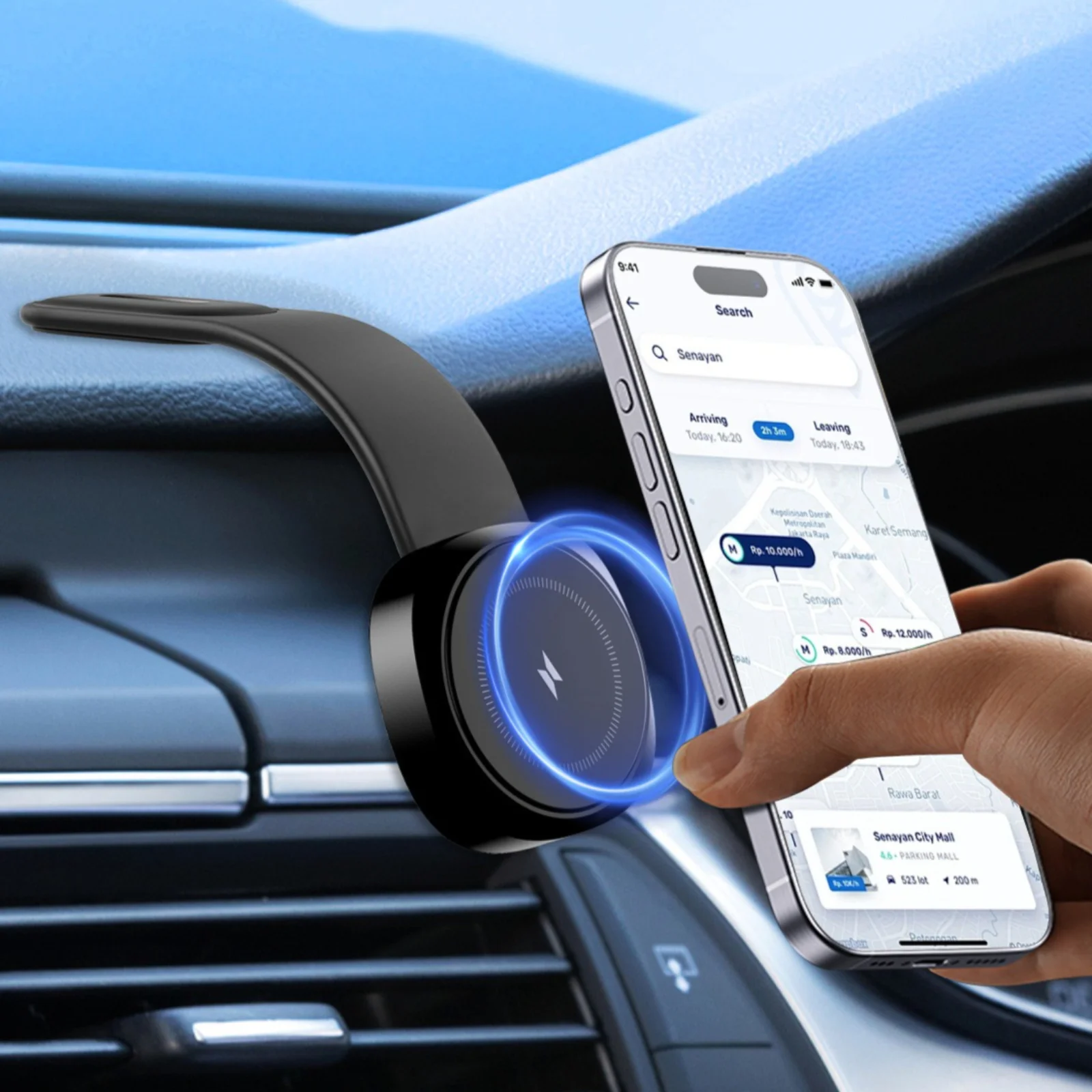 Adhesive Car Magnetic Wireless Charger Adjustable Dashboard Phone Stand For Magsafe iPhone 17 16 15 14 13 12 Fast Charging Mount
Adhesive Car Magnetic Wireless Charger Adjustable Dashboard Phone Stand For Magsafe iPhone 17 16 15 14 13 12 Fast Charging Mount