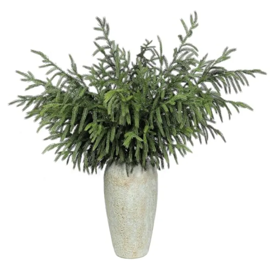 Pcs Christmas Norfolk Pine Branches 36 Inch Real Touch Artificial Norfolk Pine Branch Faux Cedar Pine Stem Fake Greenery Picks
Pcs Christmas Norfolk Pine Branches 36 Inch Real Touch Artificial Norfolk Pine Branch Faux Cedar Pine Stem Fake Greenery Picks