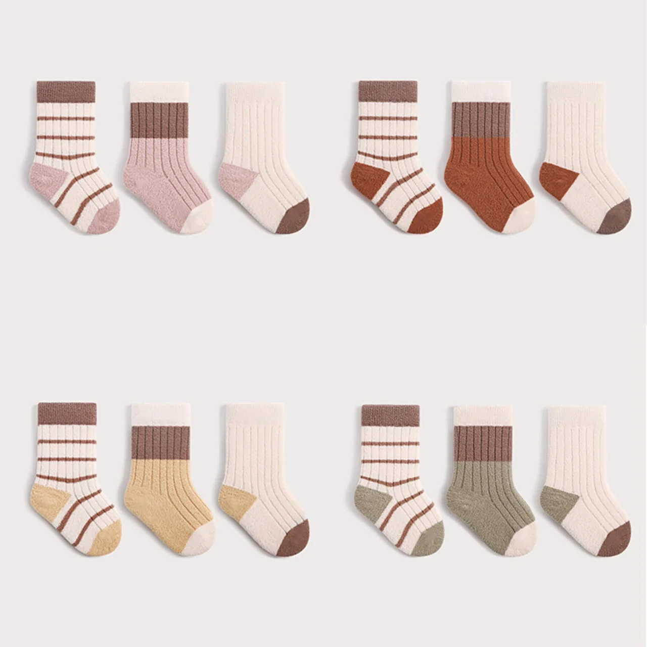 3Pair/Set Baby Socks Winter Thicken Warm Baby Boys Girls Mid Tube Sock Infant Toddler Thermal Plush Socks
3Pair/Set Baby Socks Winter Thicken Warm Baby Boys Girls Mid Tube Sock Infant Toddler Thermal Plush Socks
