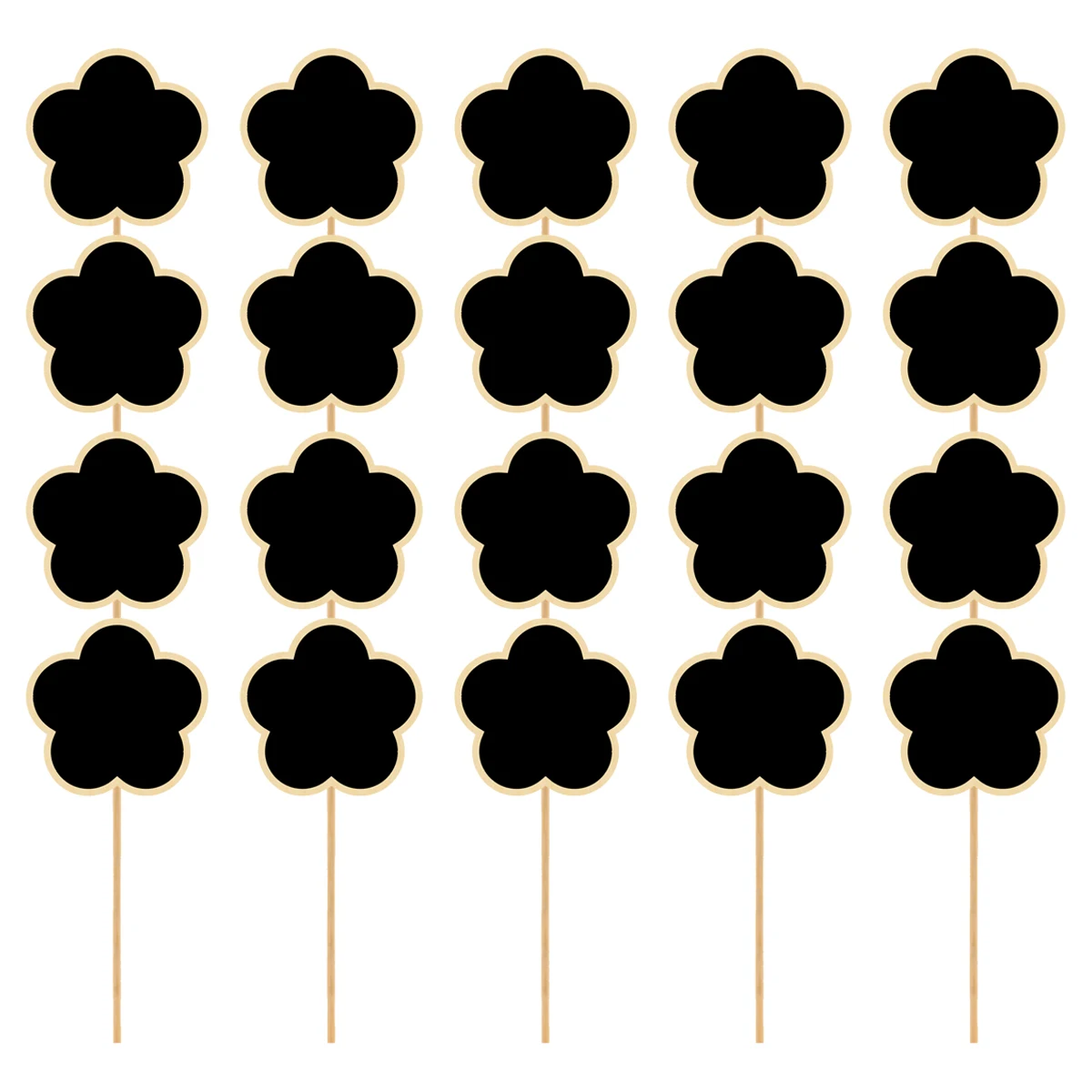 20pcs Mini Toppers Wood Blackboard Signs for Wedding Garden Plant Labels Christmas Flower And Plants Tags Crafts
20pcs Mini Toppers Wood Blackboard Signs for Wedding Garden Plant Labels Christmas Flower And Plants Tags Crafts