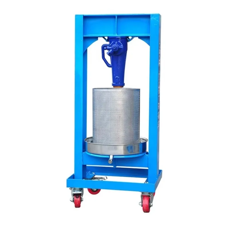 Hydraulic Honey Extracting Machine Fruit Cold Extrusion Grape Hand Press Juicer Manual Jack Cassava Garri Water Removeal Machine
Hydraulic Honey Extracting Machine Fruit Cold Extrusion Grape Hand Press Juicer Manual Jack Cassava Garri Water Removeal Machine
