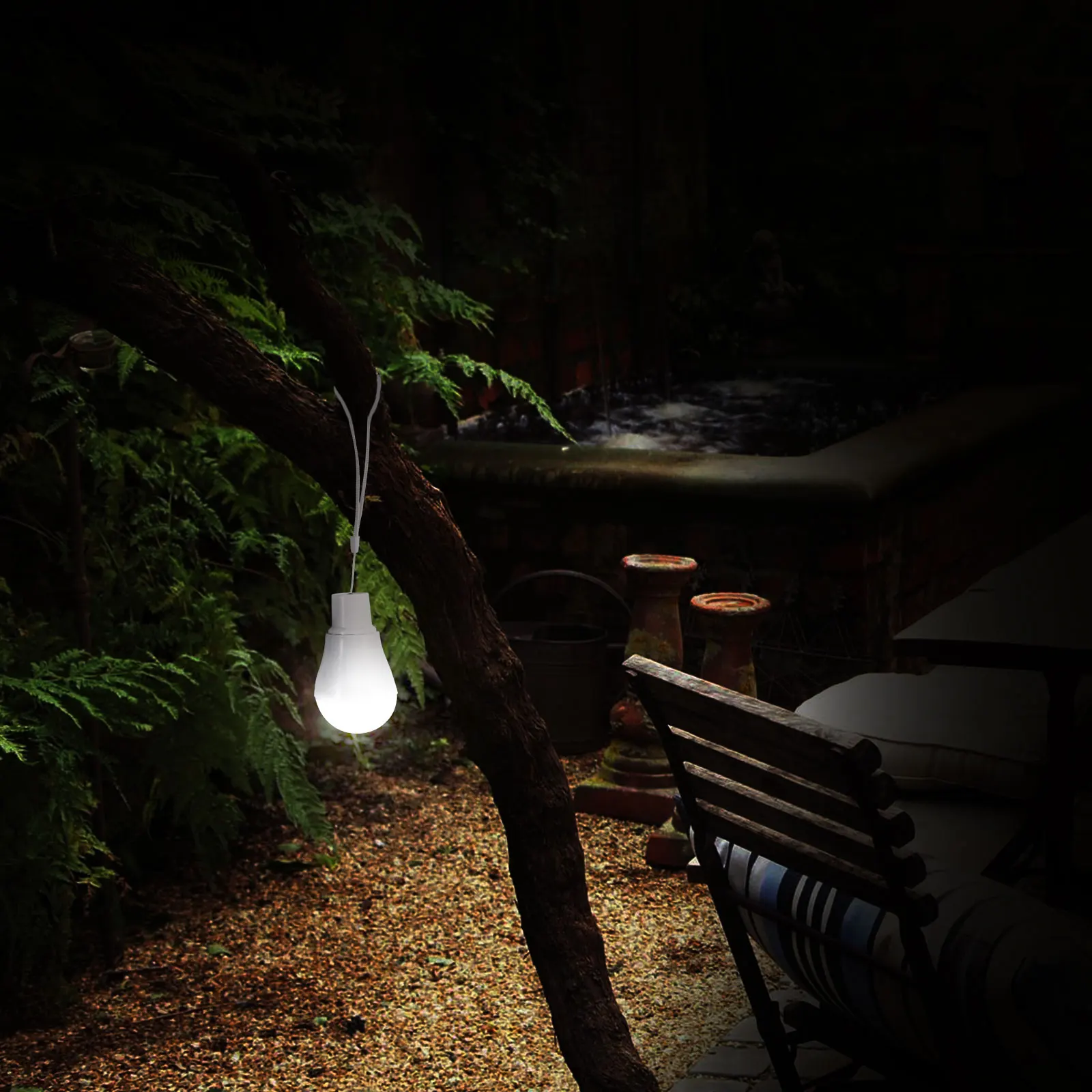 3 W Charging Emergency Light Bulb Camping Lights for Tent Beach White Rechargeable
3 W Charging Emergency Light Bulb Camping Lights for Tent Beach White Rechargeable