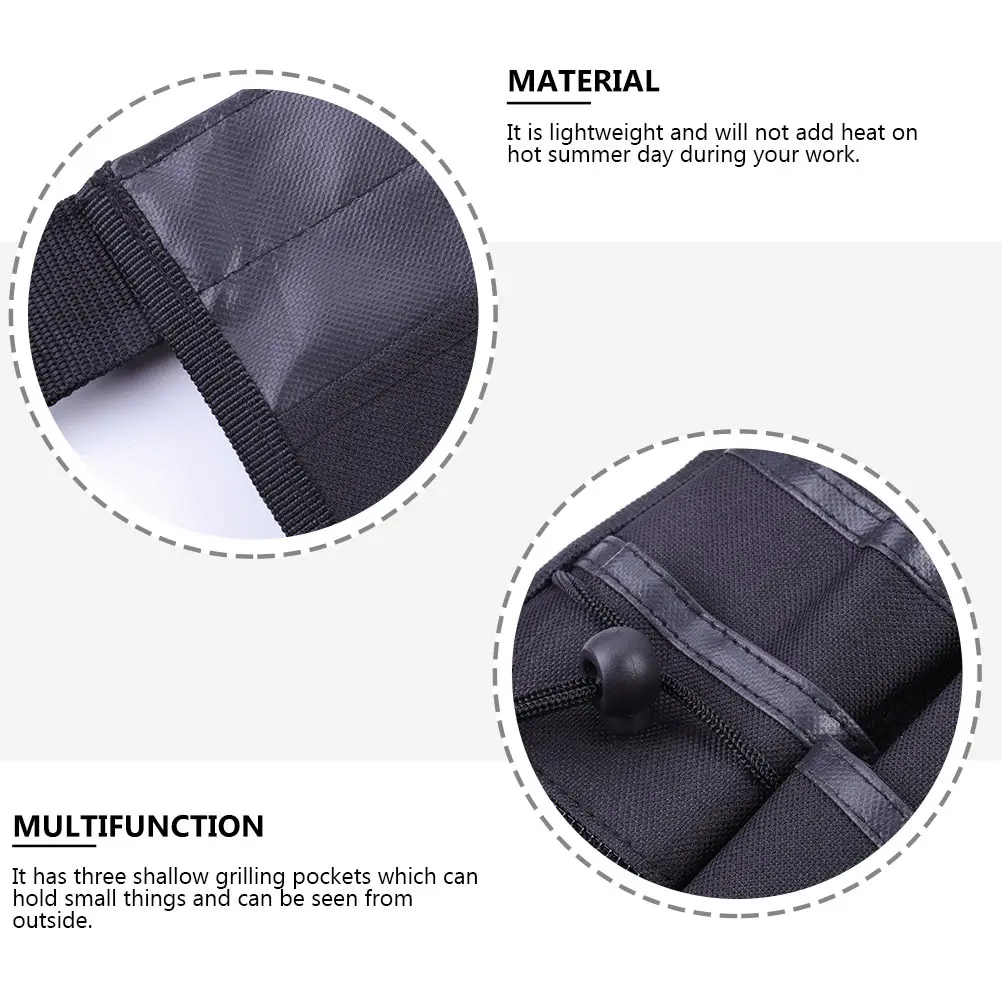 Gardening Tools Belt Bag Lightweight Durable High Impact Buckle Adjustable Webbing Hook Pocket Shallow Grilling Organizer Tool
Gardening Tools Belt Bag Lightweight Durable High Impact Buckle Adjustable Webbing Hook Pocket Shallow Grilling Organizer Tool