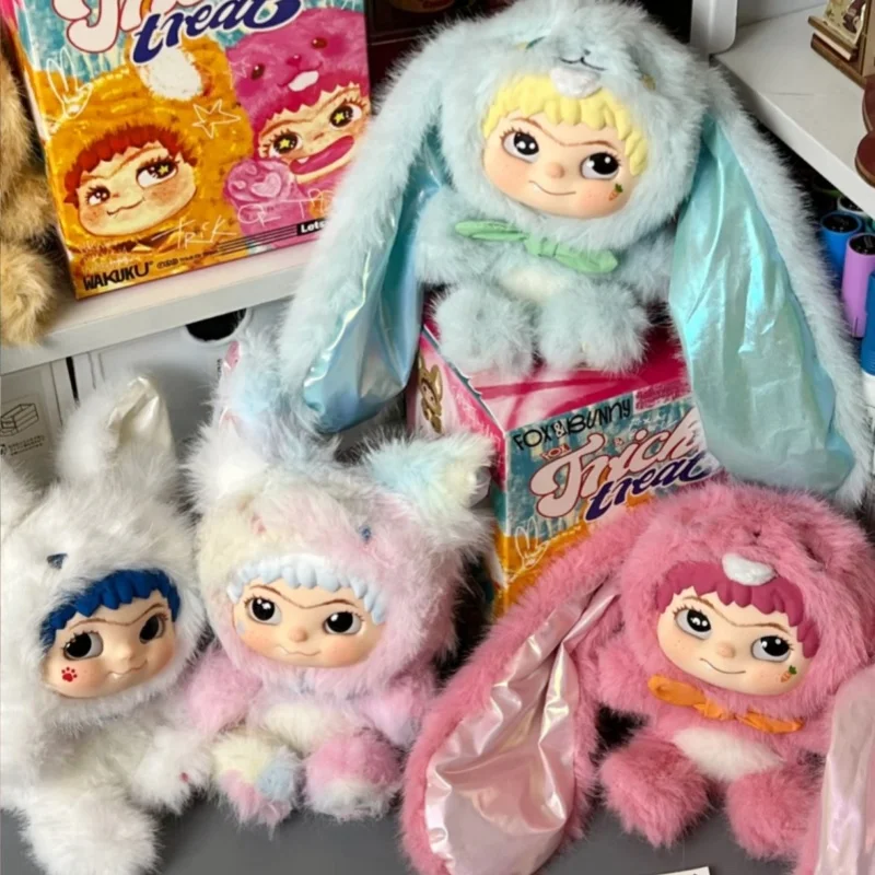 2025 ГОРЯЧАЯ НОВИНКА, модная игровая слепая коробка, плюшевая подвеска, Wakuku Fox Rabbit, озорный дневник, серия, подарок для девочек, милый орнамент, загадочная коробка
2025 ГОРЯЧАЯ НОВИНКА, модная игровая слепая коробка, плюшевая подвеска, Wakuku Fox Rabbit, озорный дневник, серия, подарок для девочек, милый орнамент, загадочная коробка