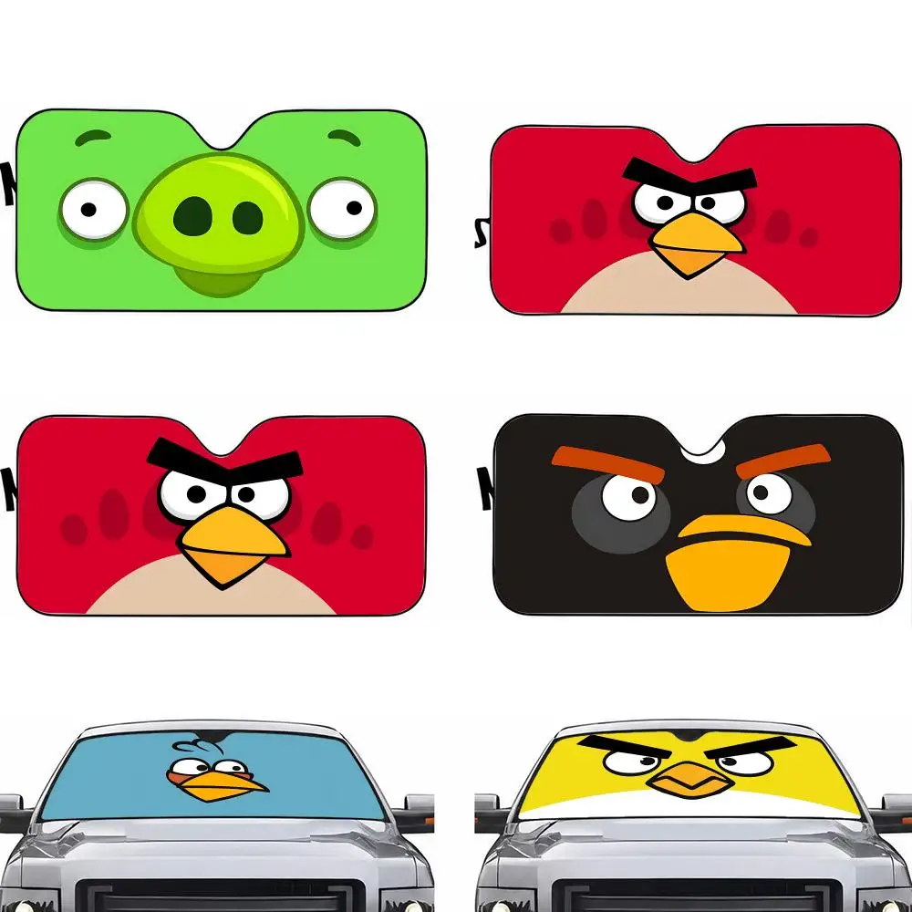 Game A-Angry Birds Sun Visor Car Windshield Sun Shade UV Protection Foldable Heat Insulation Universal Auto Cover
Game A-Angry Birds Sun Visor Car Windshield Sun Shade UV Protection Foldable Heat Insulation Universal Auto Cover