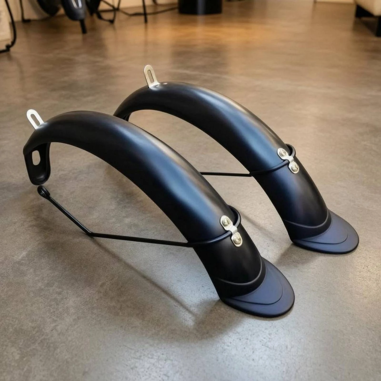 Folding Electric Bike Mudguard Set Plastic Front and Rear Fenders Electric Bike Mudguard Set Curved Water Splash Protection
Folding Electric Bike Mudguard Set Plastic Front and Rear Fenders Electric Bike Mudguard Set Curved Water Splash Protection