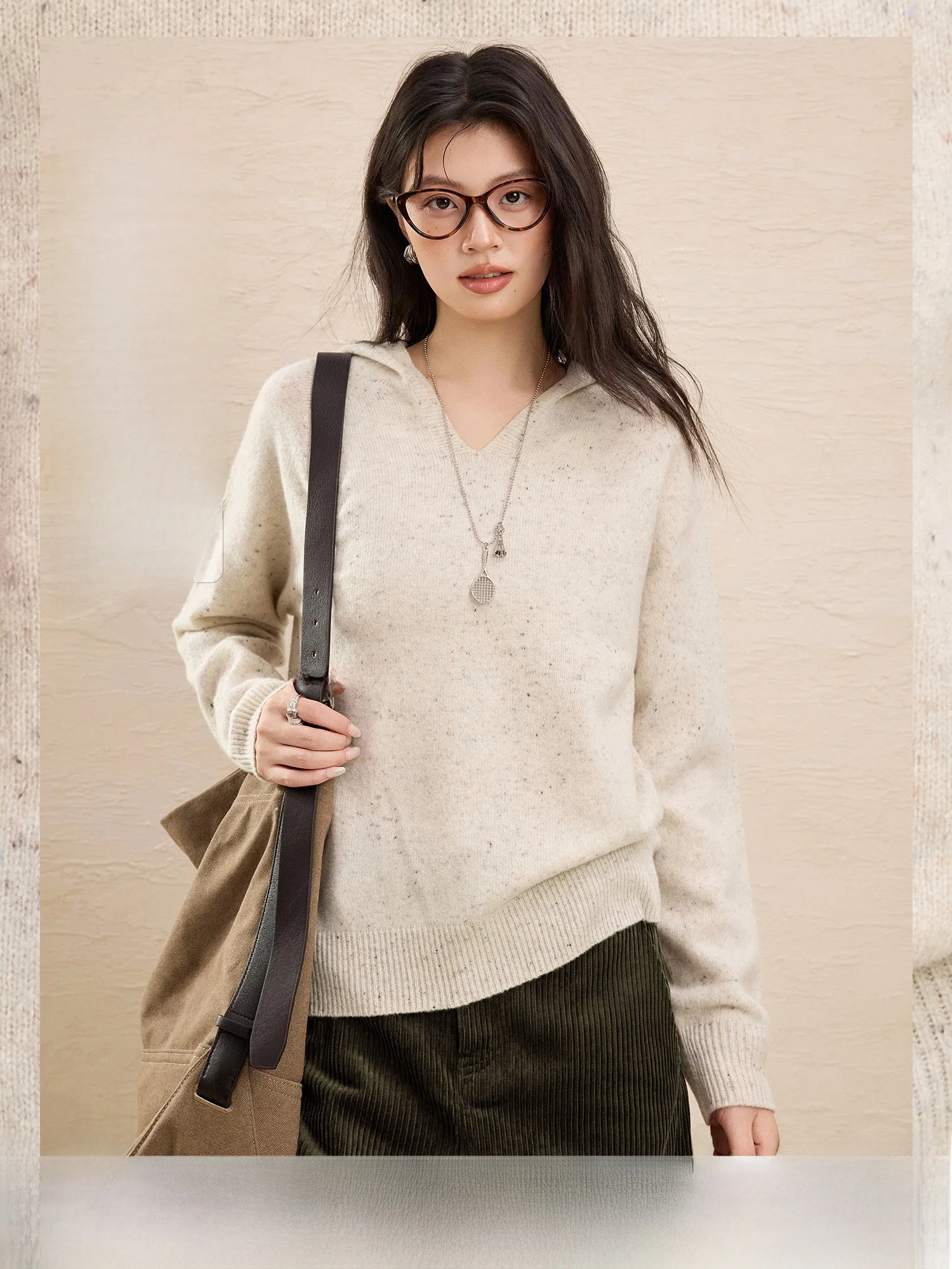 High-Yarn-Densi Woolen Knitted Hat Sweater Loose Classic Women's Faion Autumn Thi Long Sve Regular Length Coat
High-Yarn-Densi Woolen Knitted Hat Sweater Loose Classic Women's Faion Autumn Thi Long Sve Regular Length Coat