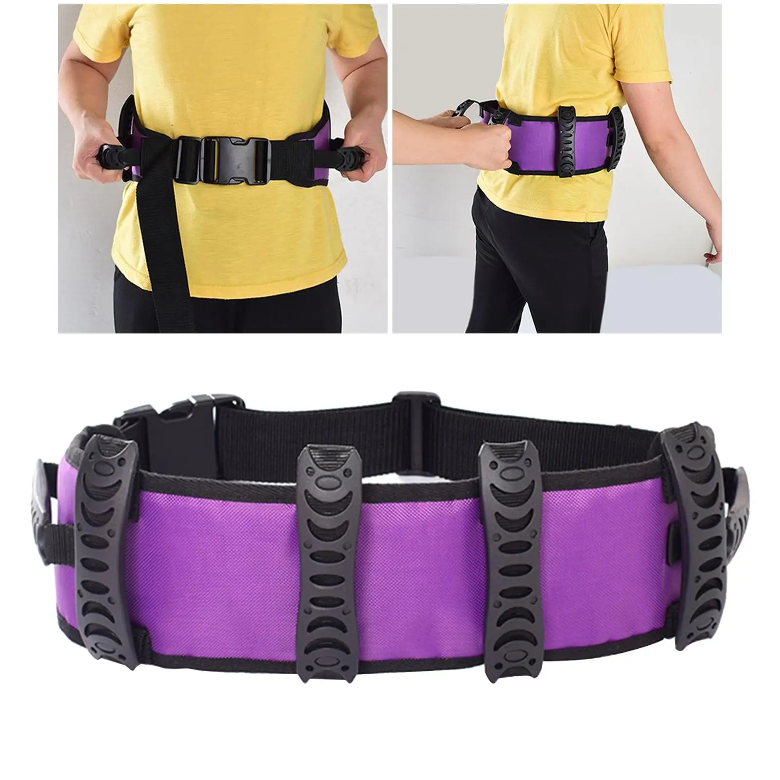 Gait Belt with Multi Handles, Transfer Walking Belt with -Buckle Standing Ambulation Assist Mobility Aid for Elderly, Patient
Gait Belt with Multi Handles, Transfer Walking Belt with -Buckle Standing Ambulation Assist Mobility Aid for Elderly, Patient